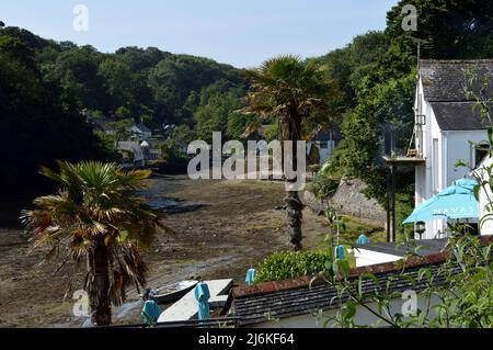 Helford River, Cornwall - 19 July 202: Views of the helford river Stock Photo