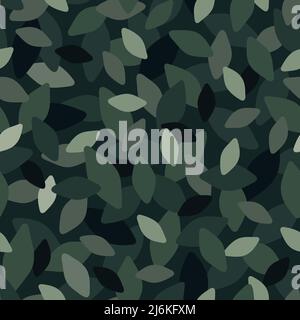 Green leaves pattern Stock Vector