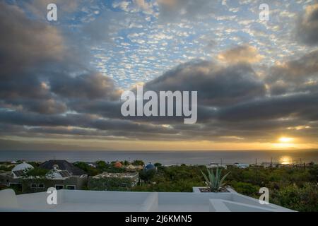 Mexico, Baja California Sur, El Sargento, Sea of Cortez, view to Cerralvo island Stock Photo