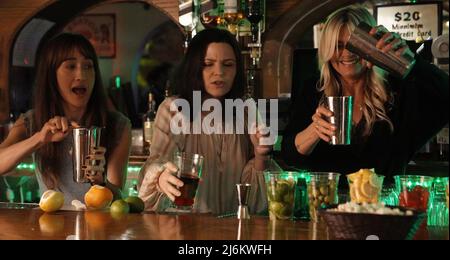 PIVOTING, from left: Maggie Q, Ginnfer Goodwin, Eliza Coupe, 'Bounce ...