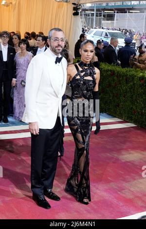 Joan Smalls attends the 2022 Met Gala, Held at the Metropolitan Museum