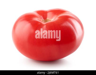 fresh red tomato isolated on white background Stock Photo
