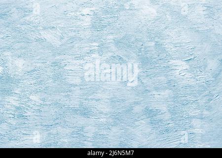 Light blue textured background, abstraction, top view, horizontal Stock Photo