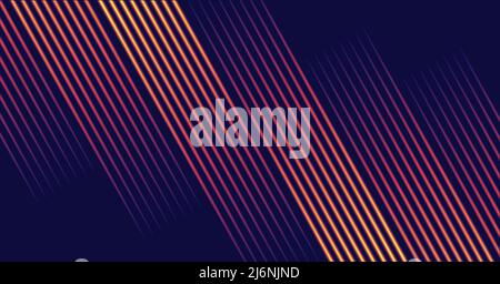 Abstract background of stripe of lines hiding in shadow. Vector illustration Stock Vector