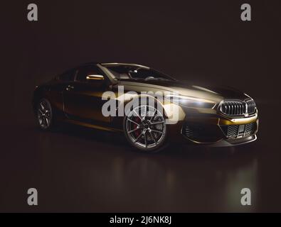 modern car , 3D illustration Stock Photo