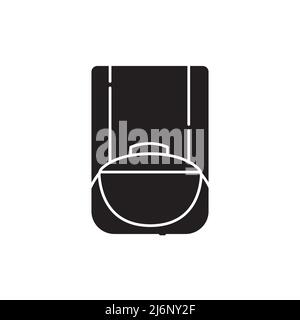 Motion sensor olor line icon. Pictogram for web page, mobile app, promo. UI UX GUI design element. Editable stroke. Stock Vector