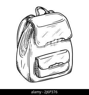 Backpack Sketch Images – Browse 27,267 Stock Photos, Vectors, and Video