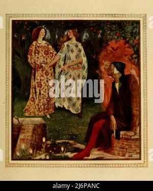 The new life of Dante Alighieri; by Dante Alighieri, 1265-1321; translated into English by Dante Gabriel Rossetti, 1828-1882; and illustrated by Evelyn Paul, Publication date 1915 Publisher Coventry George G. Harrap. La Vita Nuova (The New Life) or Vita Nova (Latin title) is a text by Dante Alighieri published in 1294. It is an expression of the medieval genre of courtly love in a prosimetrum style, a combination of both prose and verse. Stock Photo