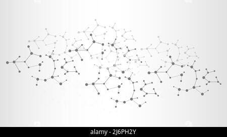 abstract vector background with nodes connected each other Stock Vector