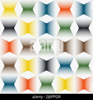 Line Art abstract vector pattern artwork made with various geometric shapes and linear elements. Minimal graphics design for poster, cover, art, prese Stock Vector
