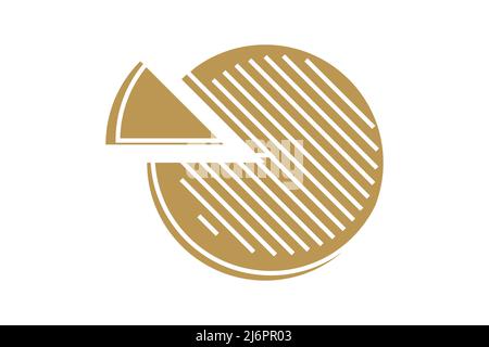 Circle chart with numbers icon, outline style Stock Vector Image & Art ...