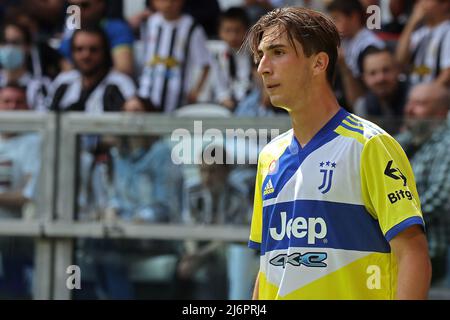 Fabio Miretti (Juventus FC)  during  Juventus FC vs Venezia FC, italian soccer Serie A match in Turin, Italy, May 01 2022 Stock Photo