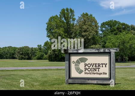 Poverty Point UNESCO World Heritage Site and Monumental Earthworks in Louisiana, USA. Stock Photo