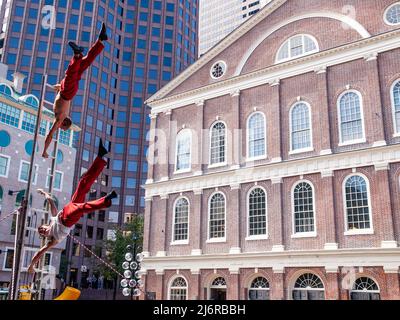 Faneuil Hall, Boston, Massachusetts USA Stock Photo