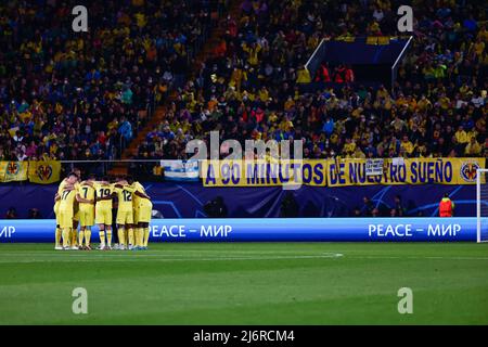 Villarreal, Spain. . 03rd May, 2022. players during the UEFA Champions League Semi Final Leg Two match between Villarreal and Liverpool FC at Estadio de la Ceramica. Credit: DAX Images/Alamy Live News Stock Photo