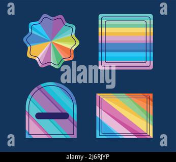 dome holographic stamp Stock Vector Image & Art - Alamy