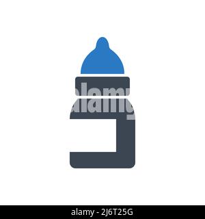 Eye Drops Related Vector Glyph Icon. Drugs. Eye Drops sign. Isolated on White Background Stock Vector