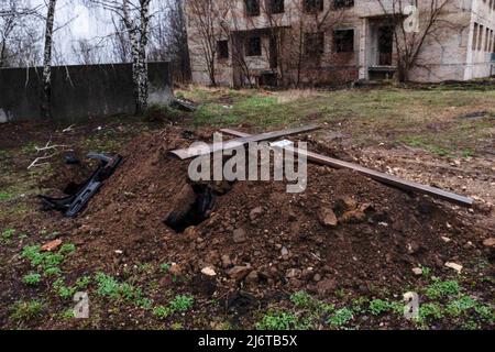 Inside a destroyed hospital in Ukraine Stock Photo - Alamy