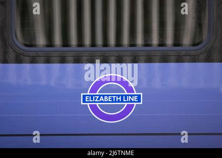 File photo dated 07-01-2020 of Crossrail trains wait for the completion of the Elizabeth Line. The Elizabeth line will open on Tuesday May 24, Transport for London said. Issue date: Wednesday May 4, 2022. Stock Photo