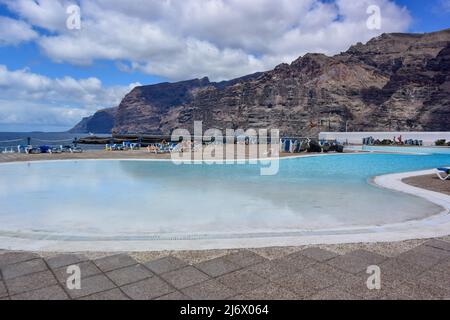 Los Gigantes in Tenerife, Canary Islands in September Stock Photo