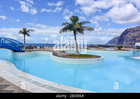 Los Gigantes in Tenerife, Canary Islands in September Stock Photo