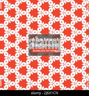 Abstract geometric seamless pattern background, vector illustration Stock Vector