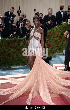 Jodie Turner-Smith attends The Metropolitan Museum of Art's Costume