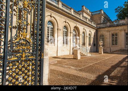 Musée Calvet, Avignon's art museum at the stunning, Hôtel de Villeneuve-Martignan, France Stock Photo