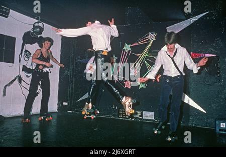 Roller Disco, London 70s, London 80s Stock Photo