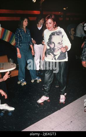 Roller Disco, London 70s, London 80s Stock Photo