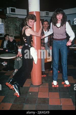 Roller Disco, London 70s, London 80s Stock Photo