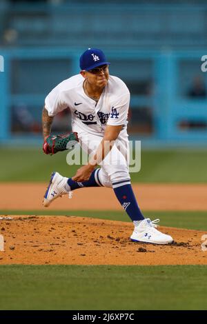 June 12 2022 San Francisco CA, U.S.A. Los Angeles starting pitcher Julio  Urias (7) on the mound during the MLB game between the Los Angeles Dodgers  and the San Francisco Giants. The