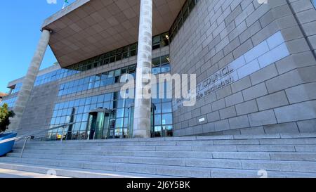 Dublin City Council in the city center Stock Photo
