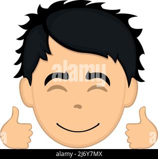 cartoon guy thumbs up Stock Vector Image & Art - Alamy