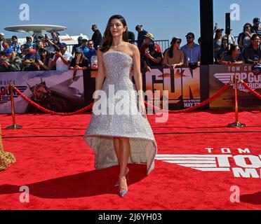 Cast member Monica Barbaro attends the premiere of the motion picture
