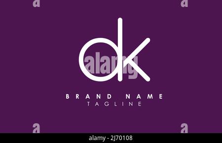 Alphabet letters Initials monogram logo Stock Vector