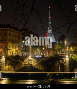 Mole Antonelliana in Turin Stock Photo