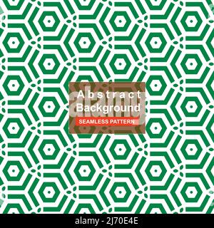Abstract geometric seamless pattern background, vector illustration Stock Vector