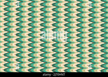 Abstract blue green cream background, pastel colors texture backdrop, minimal colorful zigzag pattern, colored background Stock Vector