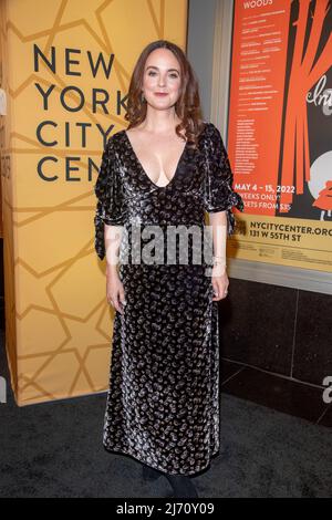 Melissa Errico attends New York City Center Spring Gala Encores! 'Into The Woods' at New York City Center in New York City. Stock Photo