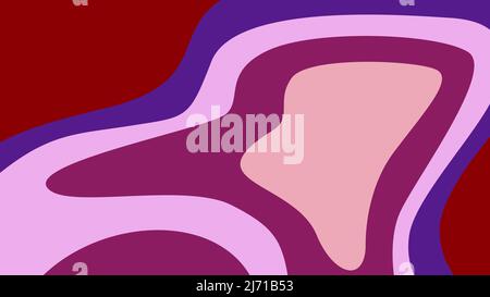 Abstract Colorful Fluid Shape Background Stock Vector