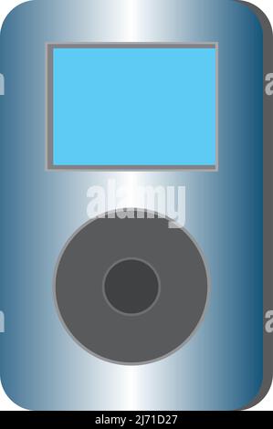 the music player of an icon illustration with white background Stock Vector