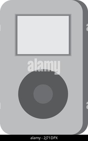 the music player of an icon illustration with white background Stock Vector