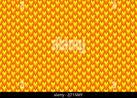 Abstract yellow orange triangle background, minimal colorful pattern, bright colors texture backdrop, colored background Stock Vector