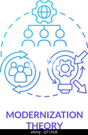 Modernization theory concept icon Stock Vector Image & Art - Alamy