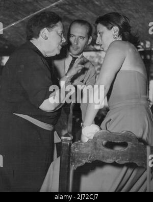 Italian actress Anna Magnani in postage stamp Stock Photo - Alamy