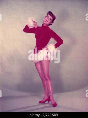 Debbie Reynolds in bra and panties full length How Sweet it Is 5x7