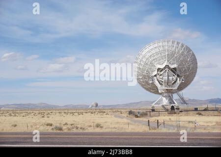 Karl G Jansky VLA (Very Large Array) observatory in Socorro County, New Mexico. Stock Photo