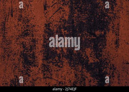 Dark rusty background with abstract chaotic patter Stock Photo