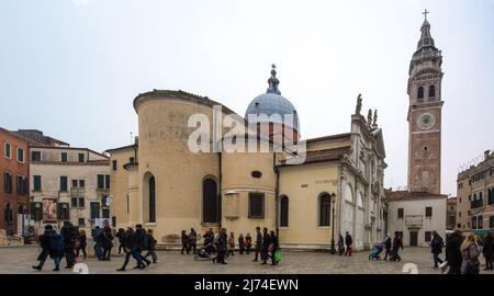 Italien Venedig Kirche Santa Maria Formosa -371 Ansicht von Osten erbaut ab 1492 von Mauro Codussi heutige Gestalt von 1604 Stock Photo